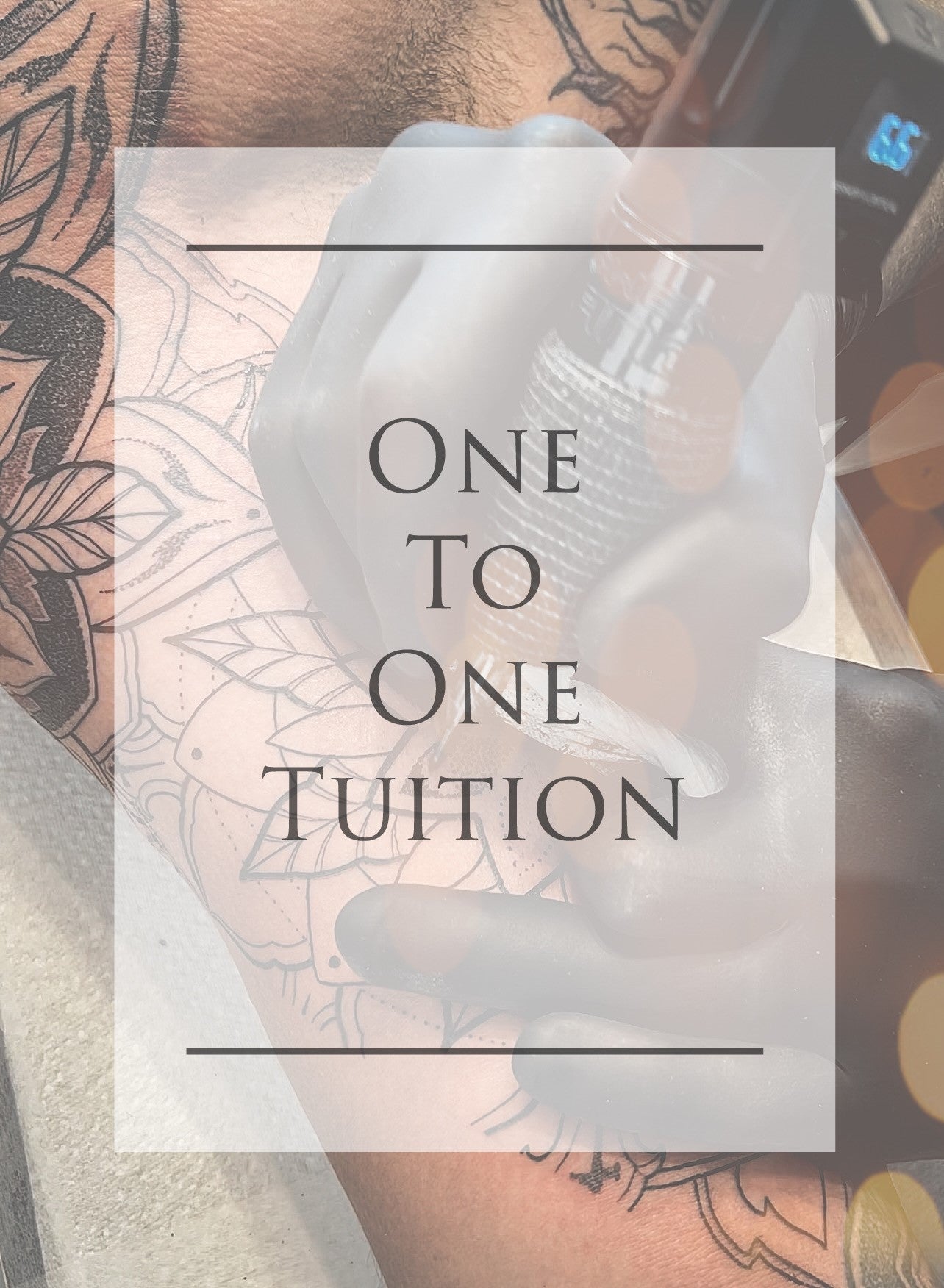 DEPOSIT One to one tuition